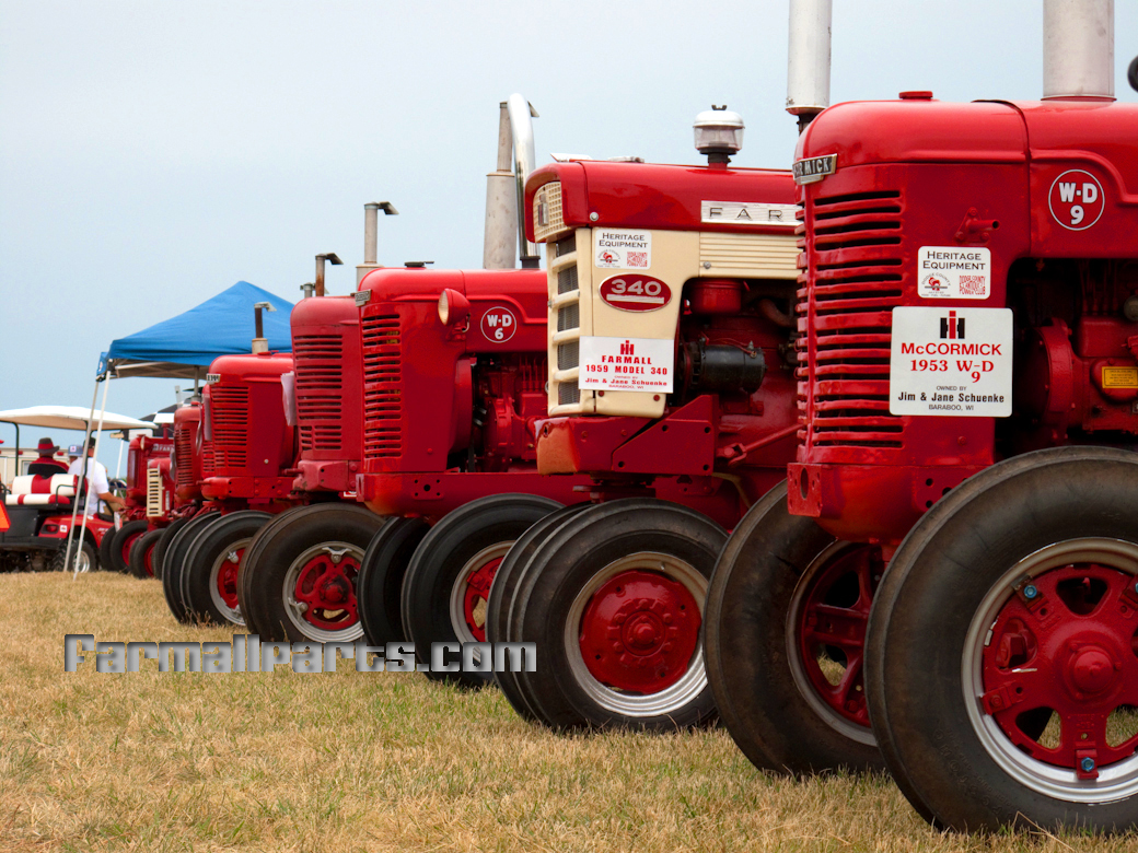 International Harvester Farmall Farmall tractor lineup